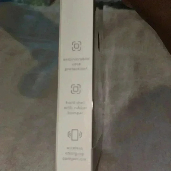 New IPhone 13 White and Gray Phone Case - Picture 3 of 3